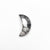 0.66ct 8.38x4.84x2.23mm Crescent Moon Rosecut 26800-01