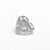 1.49ct 6.77x7.62x4.41mm Fancy White Heart Brilliant 26805-01