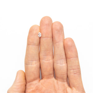 0.32ct 6.14x3.93x1.9mm SI2 F Modern Antique Oval Brilliant 🇨🇦 27022-01