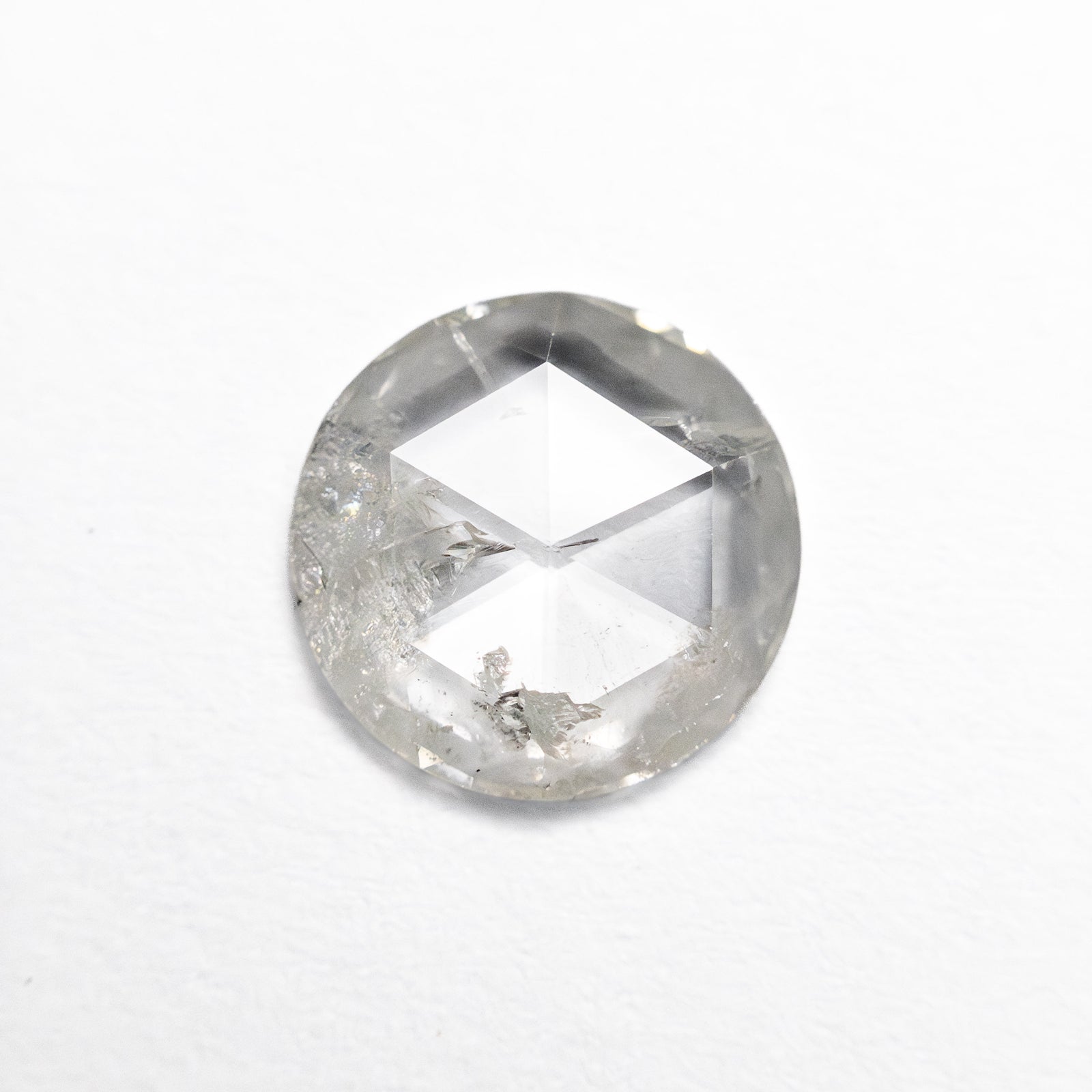 0.93ct 7.77x7.75x1.61mm I2 H Round Rosecut 27066-04