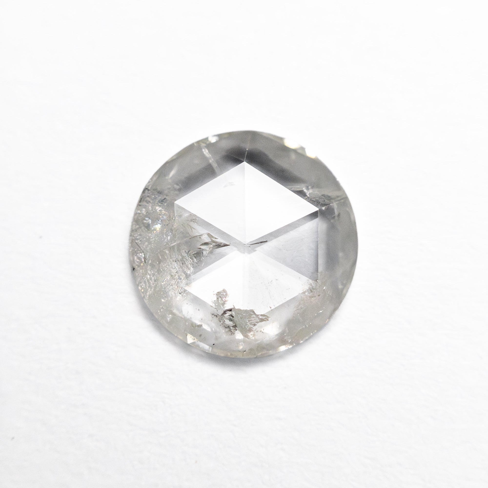0.93ct 7.77x7.75x1.61mm Round Rosecut 27066-04