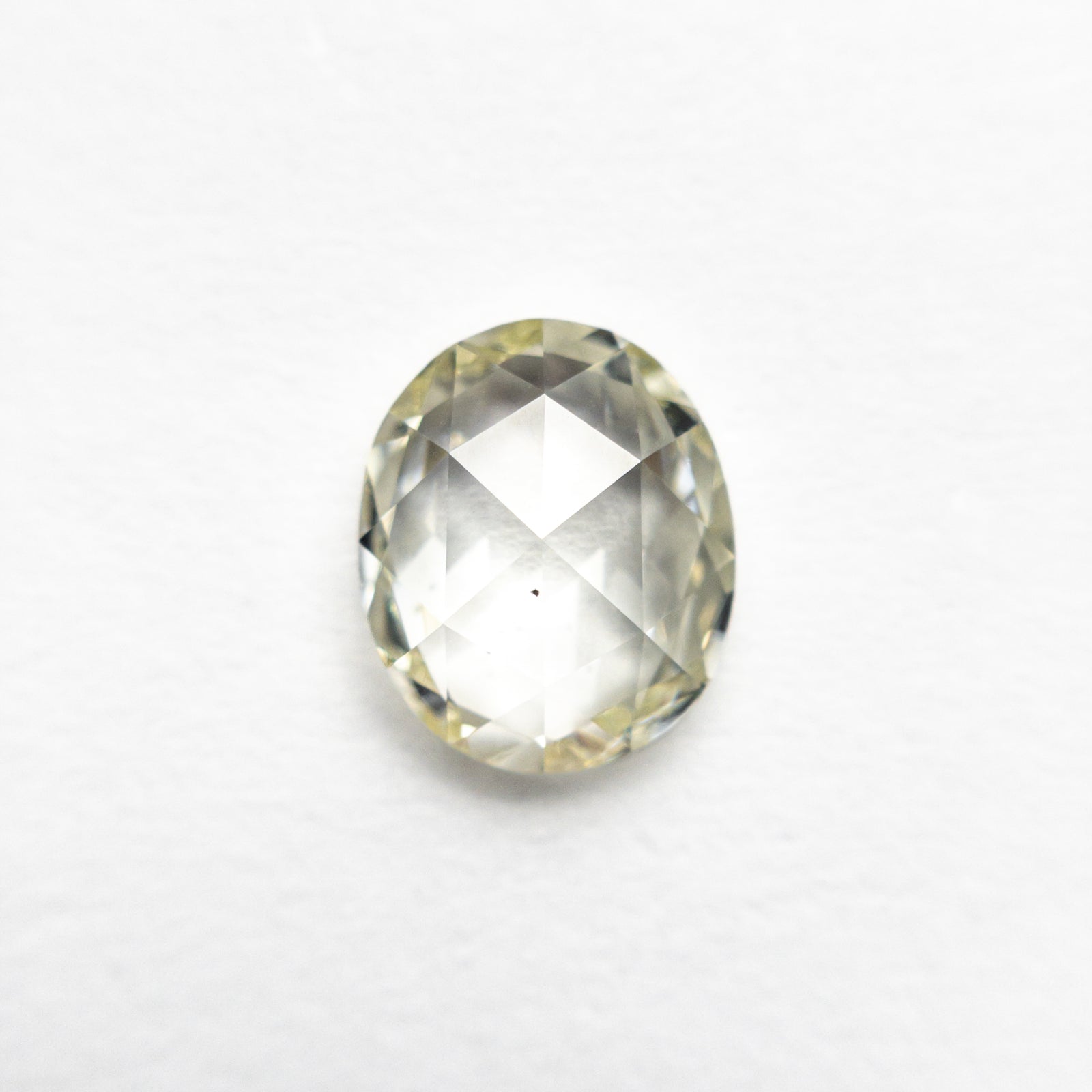 1.26ct 7.93x6.56x2.77mm SI1 U-V Oval Rosecut 27076-01