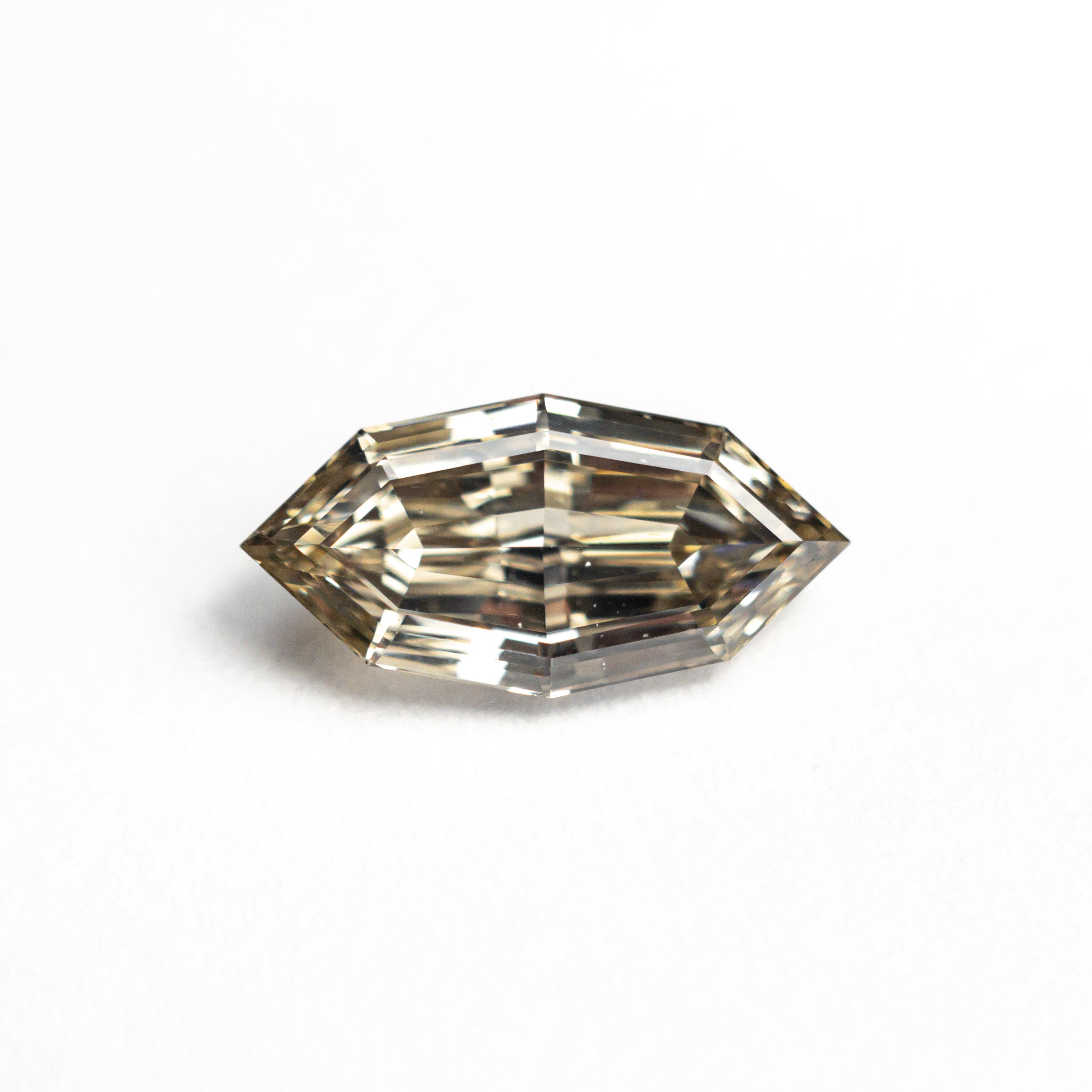 1.01ct 10.38x5.15x2.69mm SI1 C6 Geo Marquise Step Cut 27082-14