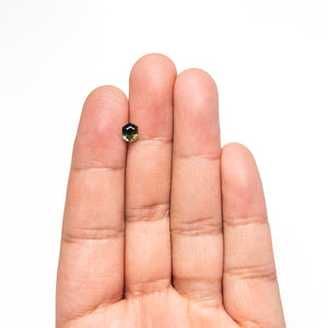 0.97ct 6.36x4.91x3.67mm Hexagon Step Cut Sapphire 27153-01