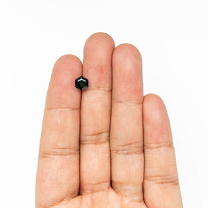 1.32ct 7.04x6.12x4.24mm Hexagon Step Cut Sapphire 27153-02