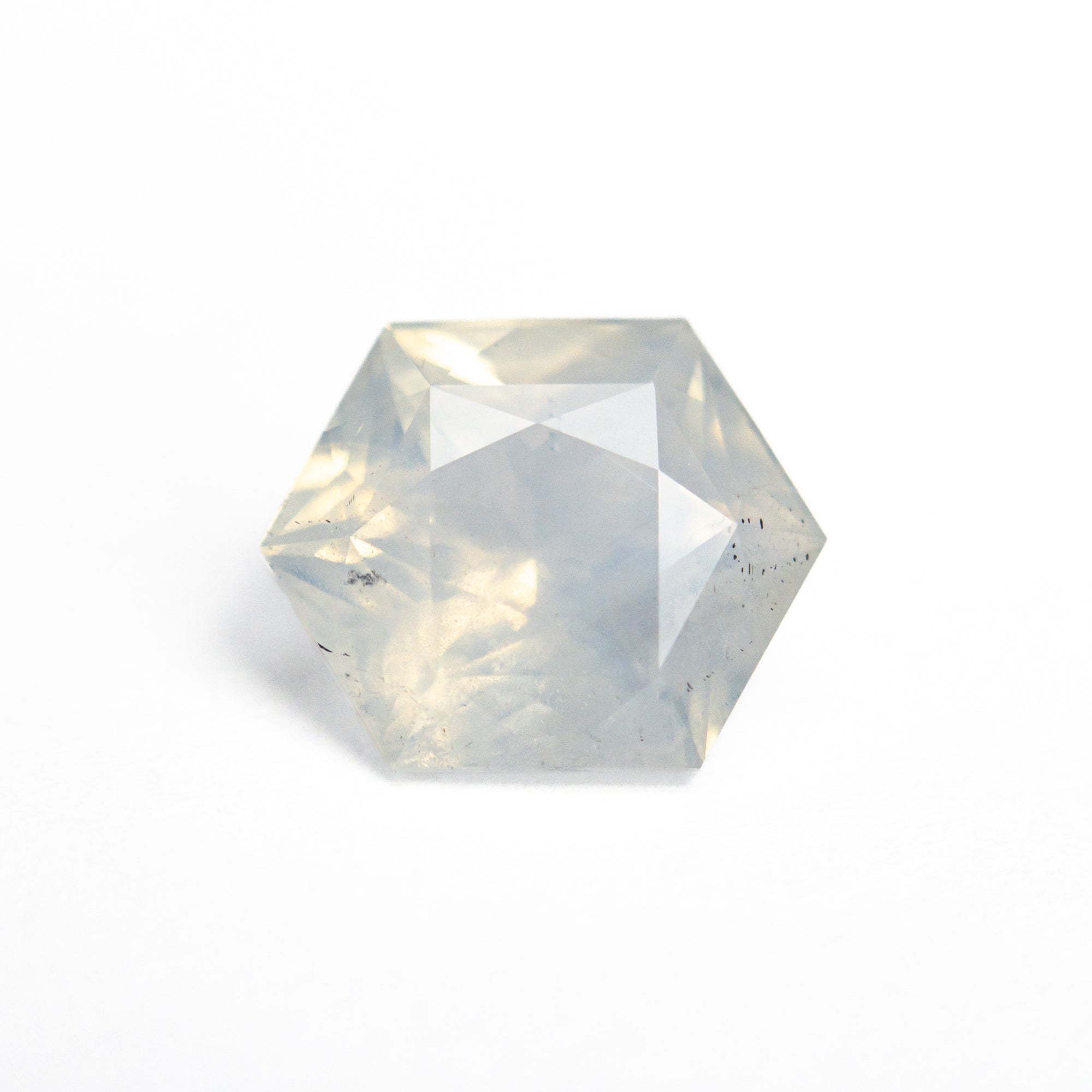 3.03ct 9.66x7.87x5.16mm Hexagon Brilliant Sapphire 27173-01