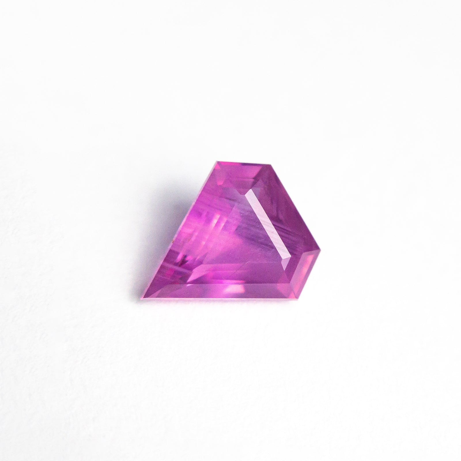 1.02ct 7.43x6.67x3.24mm Shield Step Cut Sapphire 27194-01