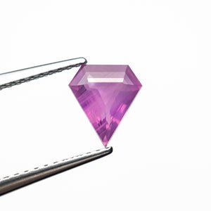 1.02ct 7.43x6.67x3.24mm Shield Step Cut Sapphire 27194-01