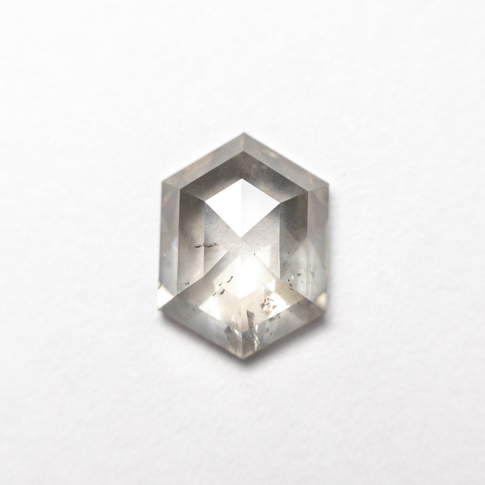 1.30ct 8.55x6.34x2.81mm Hexagon Rosecut 27223-23