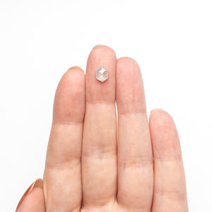1.07ct 7.42x5.50x2.91mm Hexagon Rosecut 27223-35