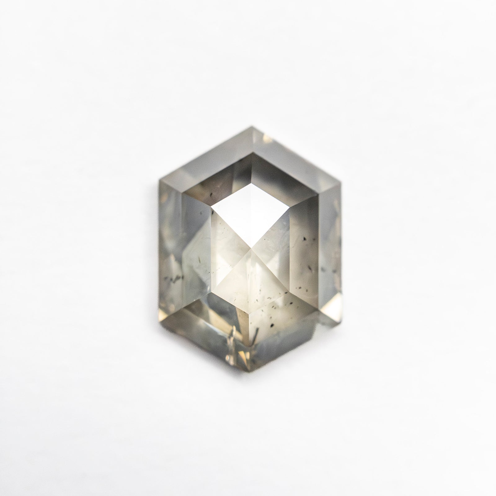 1.35ct 8.56x6.31x2.89mm Hexagon Rosecut 27223-43