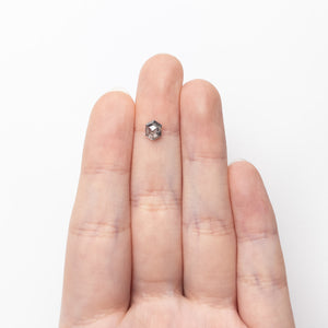 0.85ct 6.40x5.12x2.91mm Hexagon Step Cut 27225-40