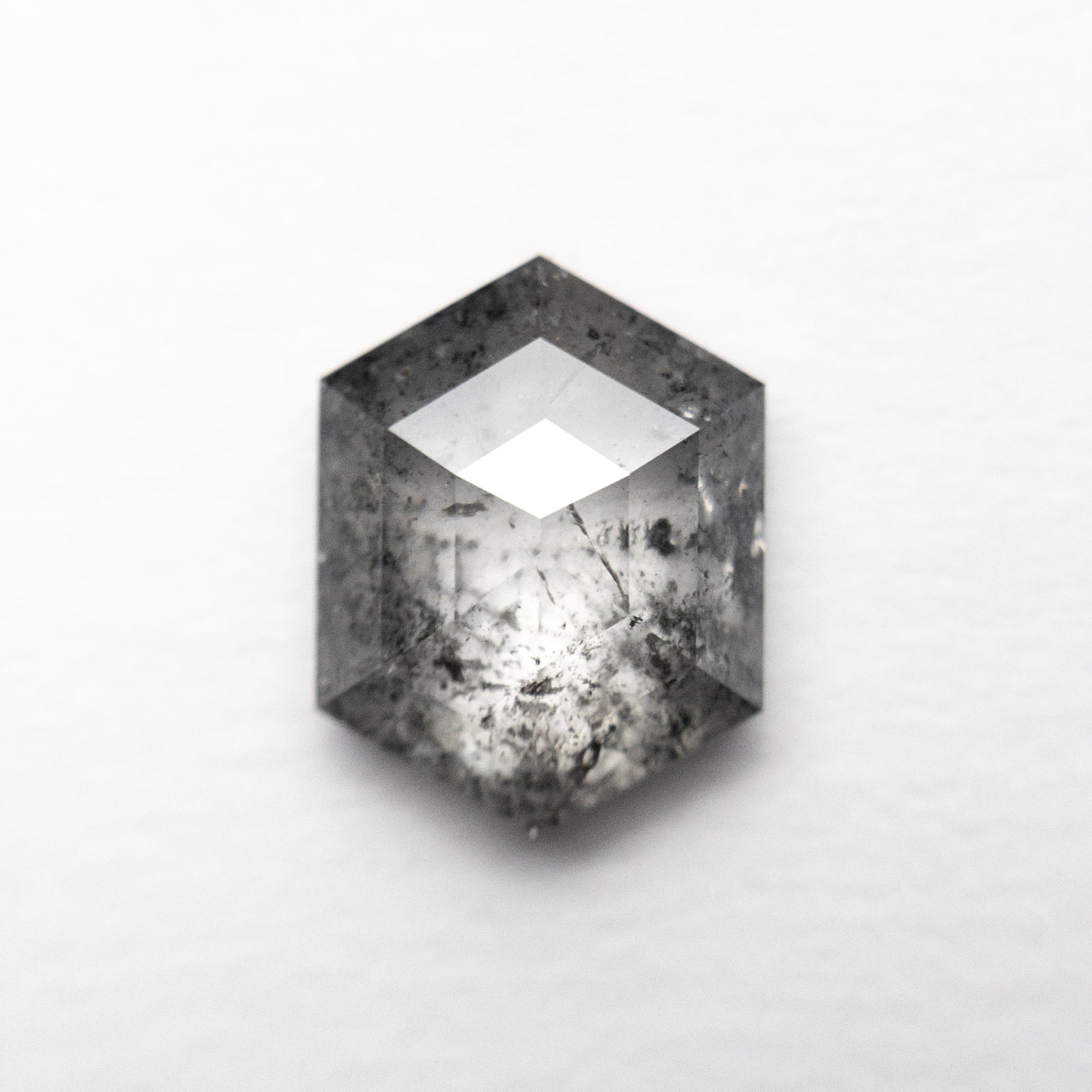 2.45ct 9.73x7.51x3.64mm Hexagon Rosecut 27225-58