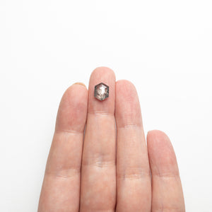 2.45ct 9.73x7.51x3.64mm Hexagon Rosecut 27225-58