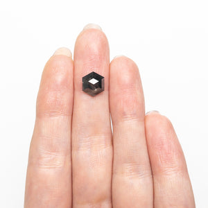 2.53ct 9.37x8.08x4.31mm Hexagon Rosecut 27228-12