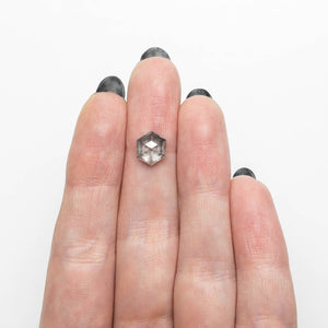 2.23ct 8.31x7.21x4.54mm Hexagon Rosecut 27230-06