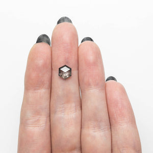 1.25ct 7.23x6.30x2.99mm Hexagon Rosecut 27230-15