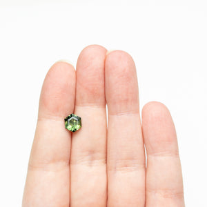 2.21ct 8.35x7.26x4.85mm Hexagon Step Cut Sapphire 27321-01