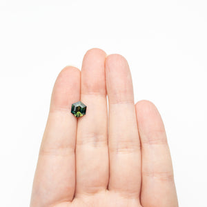 2.06ct 8.69x7.62x4.17mm Hexagon Step Cut Sapphire 27321-02