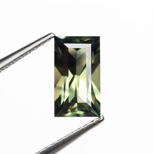 1.55ct 8.51x4.87x3.87mm Rectangle Step Cut Sapphire 27323-02