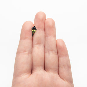 1.87ct 13.74x6.42x4.00mm Kite Step Cut Sapphire 27328-02