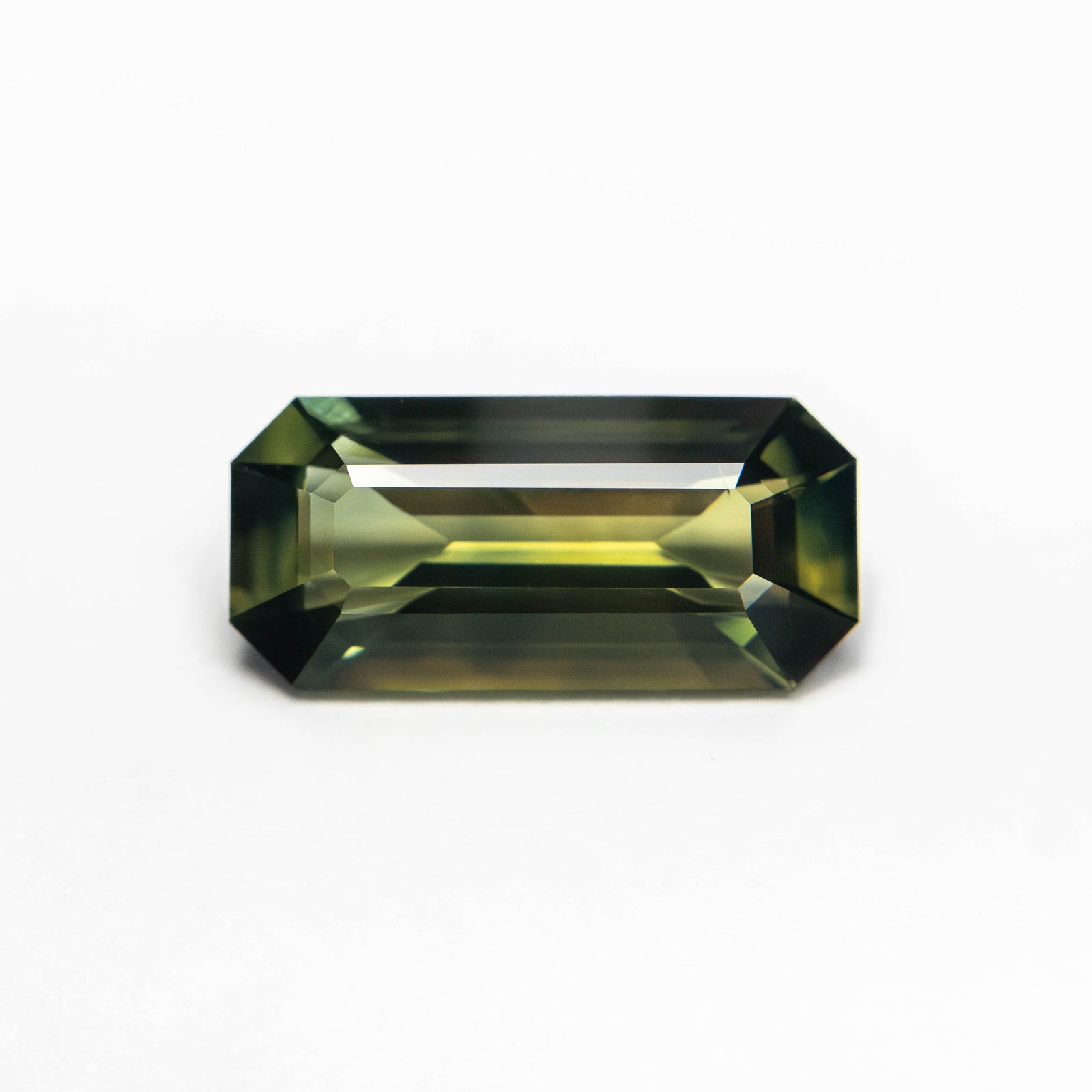 1.10ct 9.42x4.42x2.71mm Cut Corner Rectangle Step Cut Sapphire 27329-01