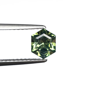 0.79ct 6.32x5.07x3.42mm Hexagon Step Cut Sapphire 27336-02