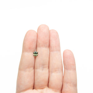 0.79ct 6.32x5.07x3.42mm Hexagon Step Cut Sapphire 27336-02