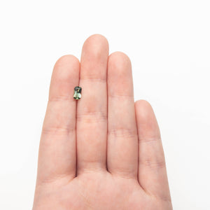 0.74ct 7.03x3.95x2.79mm Cut Corner Rectangle Step Cut Sapphire 27336-40