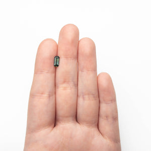 0.82ct 8.17x3.73x2.56mm Cut Corner Rectangle Step Cut Sapphire 27336-52