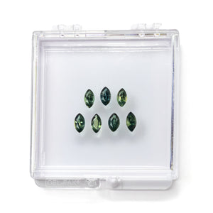 OFFLINE PARCEL 7pc 4.11cttw 6.2x3.2 Marquise Sapphire Parcel 27340-00