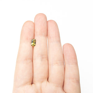 1.15ct 7.55x4.93x3.10mm Cut Corner Rectangle Step Cut Sapphire 27361-01