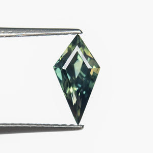 0.87ct 9.45x4.88x3.46mm Kite Step Cut Sapphire 27363-13