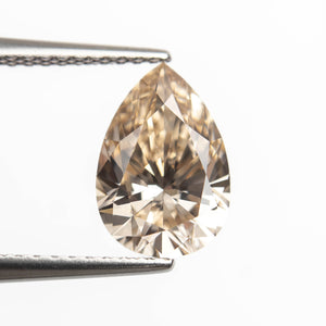 1.73ct 10.03x6.71x4.30mm GIA VS1 Fancy Orange-Brown Pear Brilliant 27387-01
