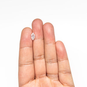 1.13ct 10.15x4.65x3.89mm GIA H I1 Hexagon Brilliant 27391-01