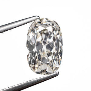 2.03ct 10.46x6.66x3.96mm GIA Type IIa VVS1 J Modern Antique Old Mine Cut 27399-01