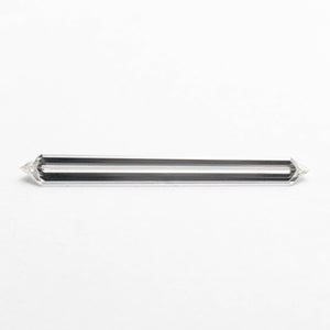 0.43ct 19.42x2.00x1.16mm VS2 H Hexagonal Baguette Step Cut 27400-01
