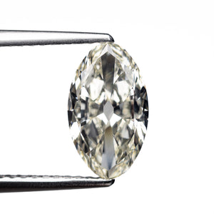 1.69ct 10.64x6.37x3.38mm GIA VVS1 M Modern Antique Moval Brilliant 27404-01