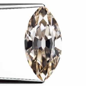 5.51ct 17.14x8.70x5.50mm GIA VS2 S-T Modern Antique Moval Brilliant 27406-01