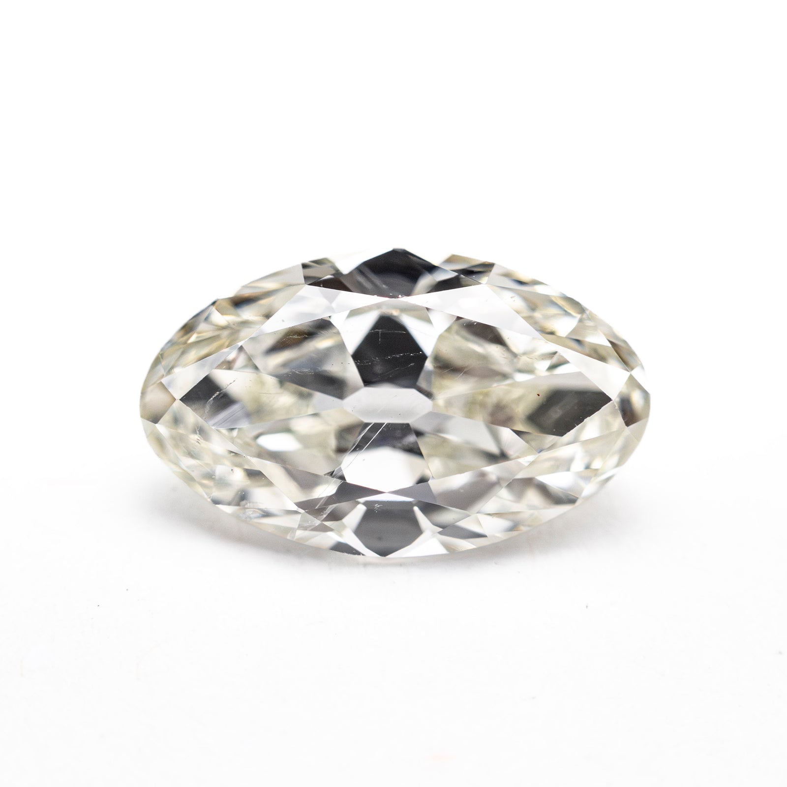 1.75ct 10.34x6.31x3.7.4mm GIA SI2 K Antique Moval Brilliant 27409-01