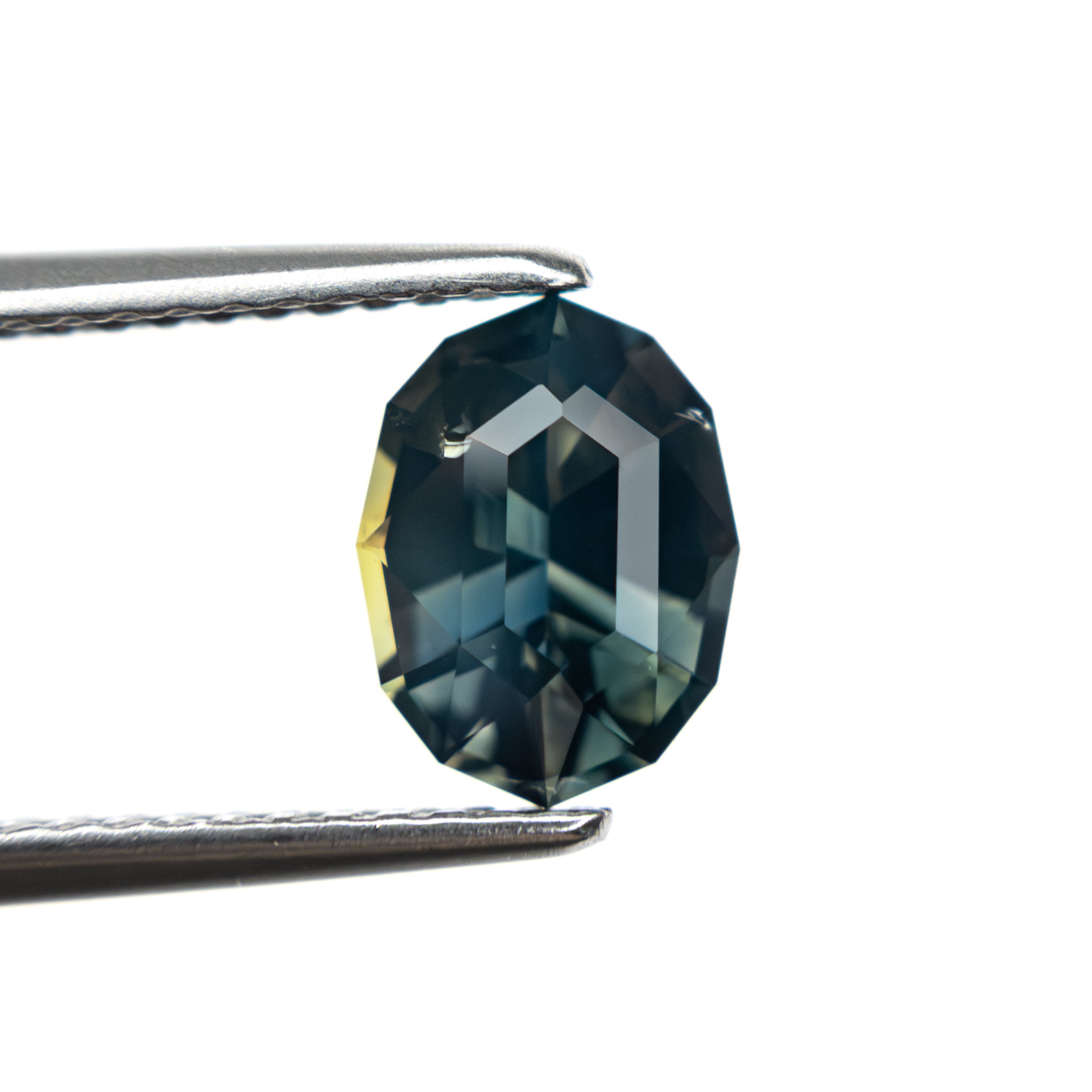 1.62ct 8.32x6.20x4.19mm Geo Oval Step Cut Sapphire 27437-01