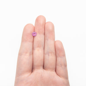 1.03ct 6.01x5.97x3.93mm Geo Round Brilliant Sapphire 27444-01