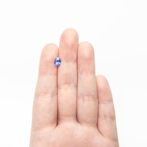 1.04ct 6.80x5.08x3.67mm Oval Brilliant Sapphire 27468-01