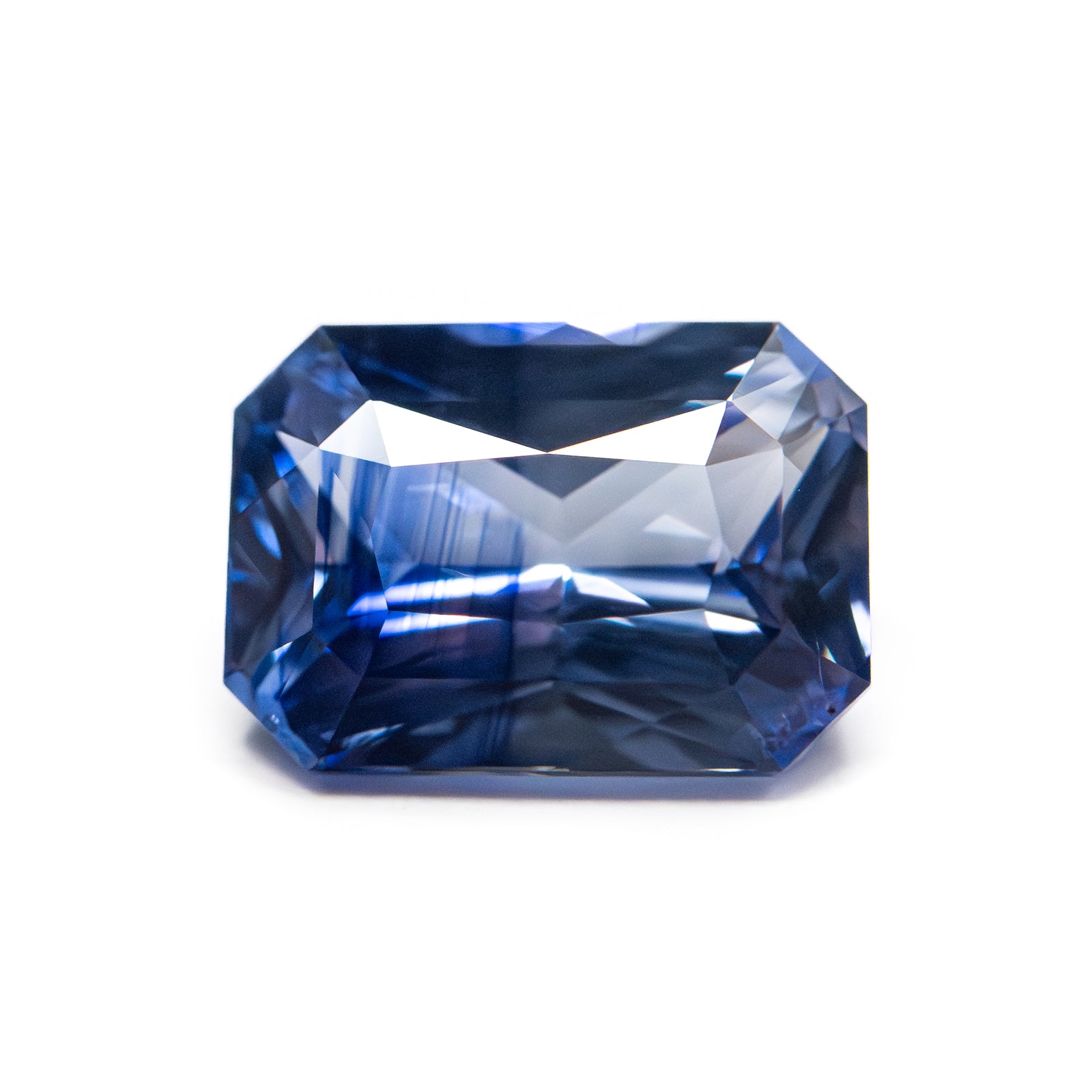 3.08ct 9.74x6.93x4.51mm Cut Corner Rectangle Brilliant Sapphire 27471-01