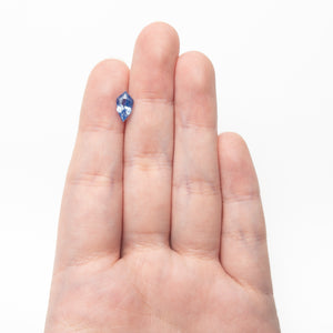 2.03ct 10.23x5.73x4.71mm Shield Brilliant Sapphire 27475-01
