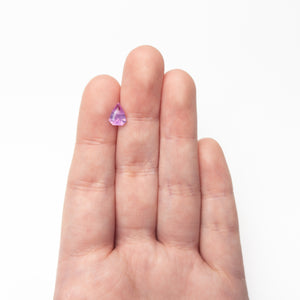 1.64ct 8.48x6.48x4.13mm Shield Brilliant Sapphire 27477-01