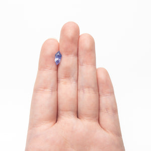 2.17ct 11.47x5.30x4.67mm Shield Brilliant Sapphire 27485-01