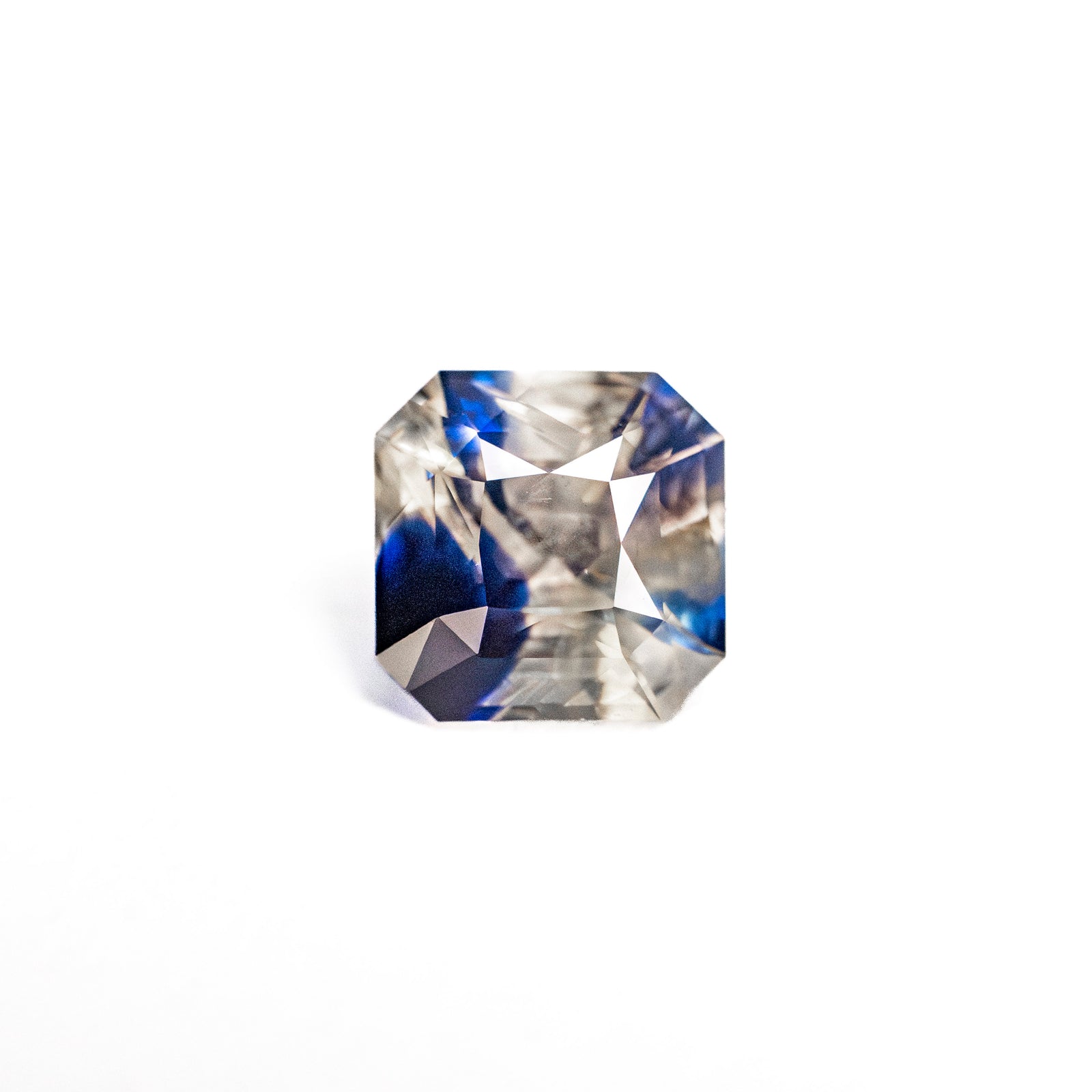 1.12ct 5.43x5.43x4.36mm Cut Corner Square Brilliant Sapphire 27500-01