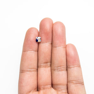 1.12ct 5.43x5.43x4.36mm Cut Corner Square Brilliant Sapphire 27500-01