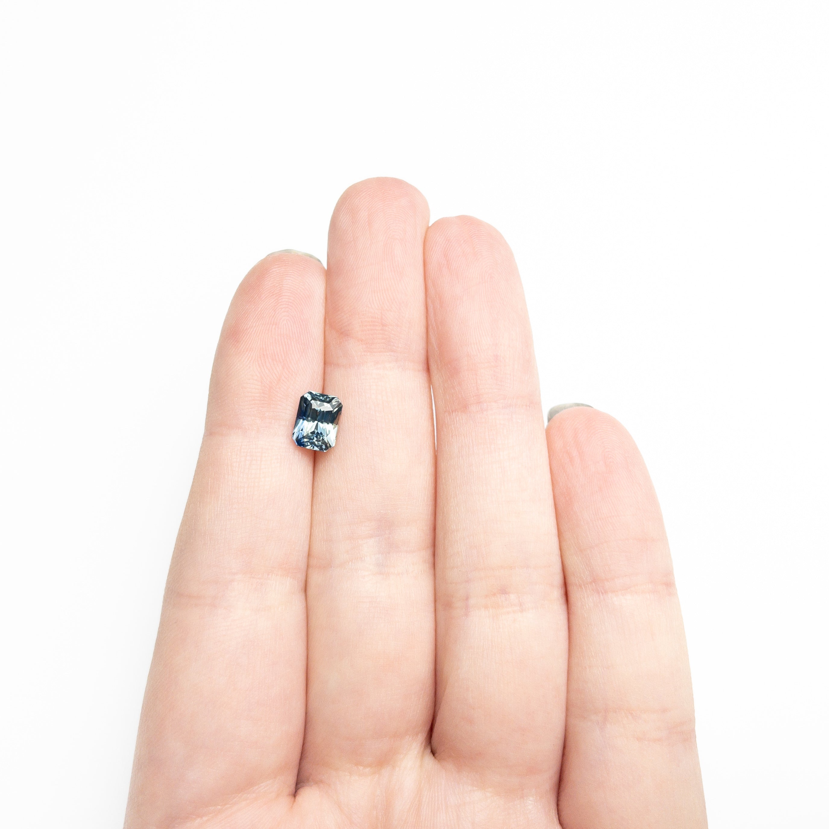 2.12ct 7.28x5.56x5.18mm Cut Corner Rectangle Brilliant Sapphire 27509-01